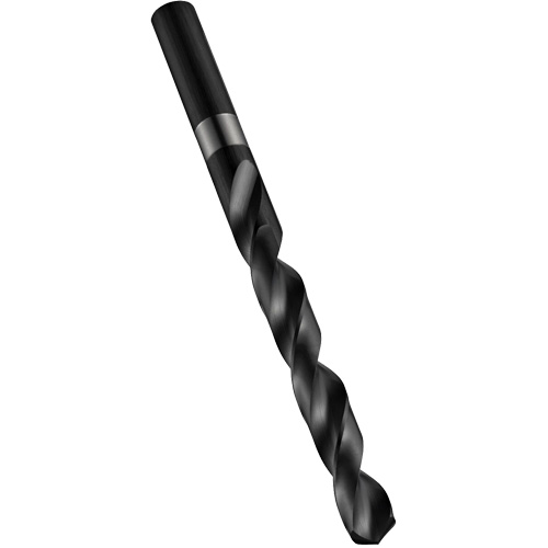 Jobber Length Drill Bit, High Speed Steel, 12.4 mm, 151 mm L, 101 mm Flute, 118° Point Angle - Dormer 0000861