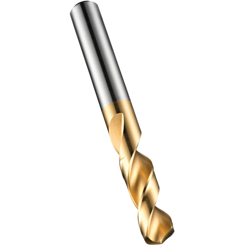 ADX Stub Drill Bit, 1/8", High Speed Steel, 18 mm Flute, 130° Point - Dormer 0171264