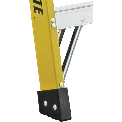 Industrial Heavy-Duty Platform Stepladders (6500 Series), 6', 300 lbs. Cap. - Featherlite 6506