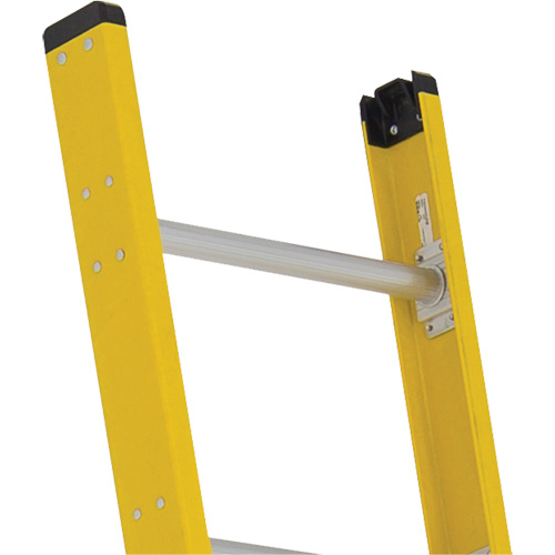 Industrial Extra Heavy-Duty Straight Ladders (5600 Series), 14', Fibreglass, 375 lbs., CSA Grade 1AA - Featherlite 5614D