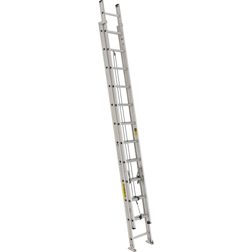 Industrial Heavy-Duty Extension Ladders (3200D Series), 300 lbs. Cap., 21' H, Grade 1A - Featherlite 3224D