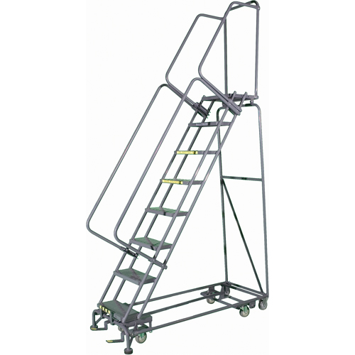 All Directional Ladders, 6 Steps, 24" Step Width, 60" Platform Height, Steel - Ballymore CAL-PIP-6-32-P