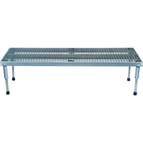 Adjustable Work-Mate Stand, 1 Step(s), 47" W x 19" L x 16-1/2" H, 500 lbs. Capacity - Vestil AHW-H-1948-SS