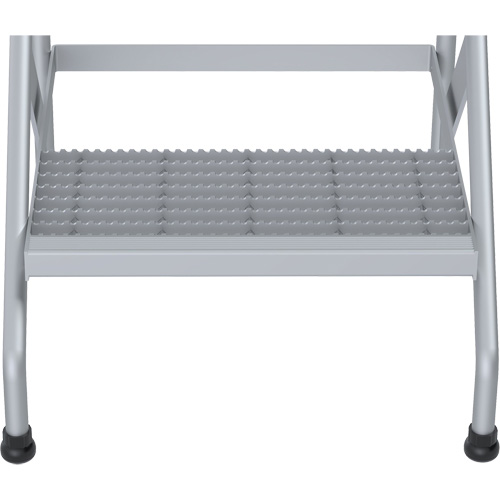 Escabeau en aluminium, 2 marche(s), 22-13/16" la x 24-9/16" lo x 20" h, Capacit&eacute; 500 lb - Vestil SSA-2