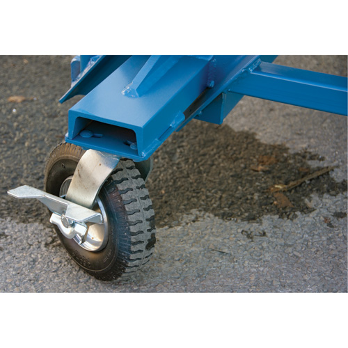 Snow Ladder, Steel, 10 Steps, 99" H, 85-1/2" D, 48" Step, Serrated - KLETON 