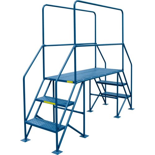 Crossover Ladder, 35-1/2" Overall Span, 31-1/2" H x 22" D, 22" Step Width - KLETON 