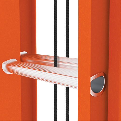 &eacute;chelle coulissante BuildMan, Cap 300 lb, 40' h, Calibre 1A - Metaltech E-ELFB40T1A