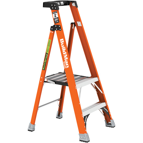 Escabeau avec plateforme Safespace, 2', Cap. De 300 lb - Metaltech E-PSFB2T1A