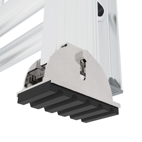 &eacute;chelle coulissante Jobsite Series, Cap 225 lb, 32' h, Calibre 2 - Metaltech E-ELA32T2