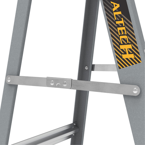 Escabeau avec plateau &agrave; peinture, 6', Fibre de verre, Capacit&eacute; 225 lb, Type 2 - Metaltech E-SLF6TT2