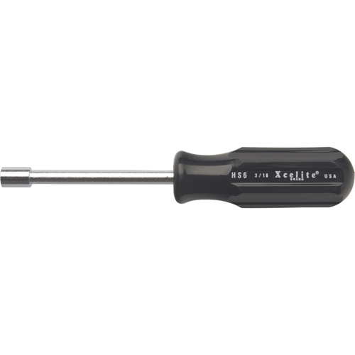 Tourne-&eacute;crou &agrave; tige ronde - imp&eacute;rial, 3/16" prise, 6-1/4" lo - Xcelite HS6N