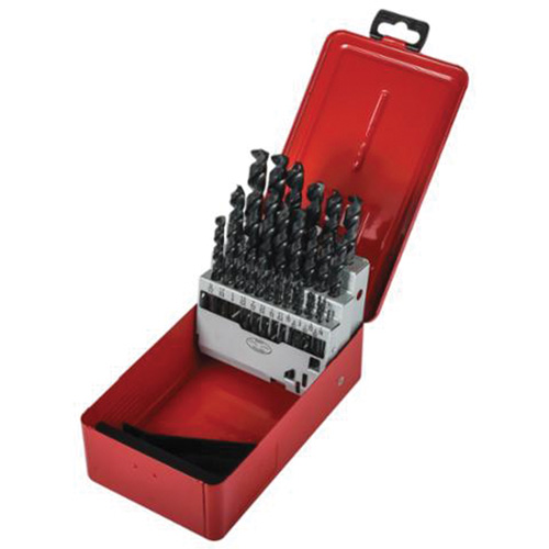 Jobber Drill Bit Set, 29 Pieces, High Speed Steel - Dormer 5969853
