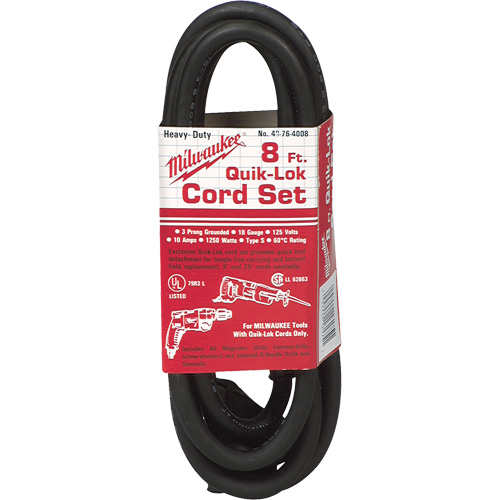 Quik-Lok&reg; Cord - Milwaukee 48-76-4008