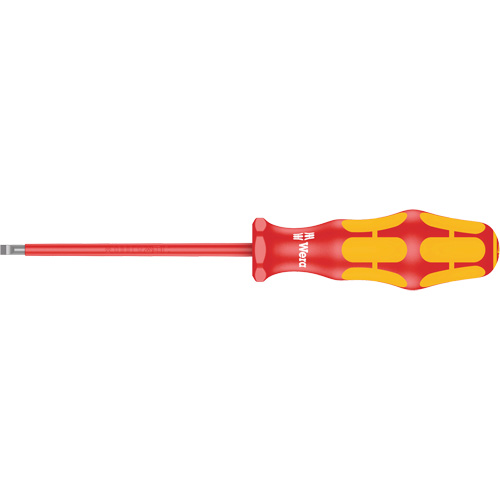 Insulated Slotted Screwdriver - Wera Tools 05006130001