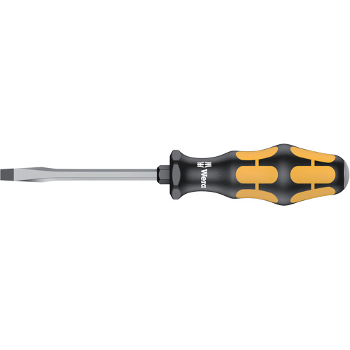 Tournevis pour &eacute;crous &agrave; fente de d&eacute;molition, 1/4", 8-1/8" lo, Prise Plastique - Wera Tools 05018264001