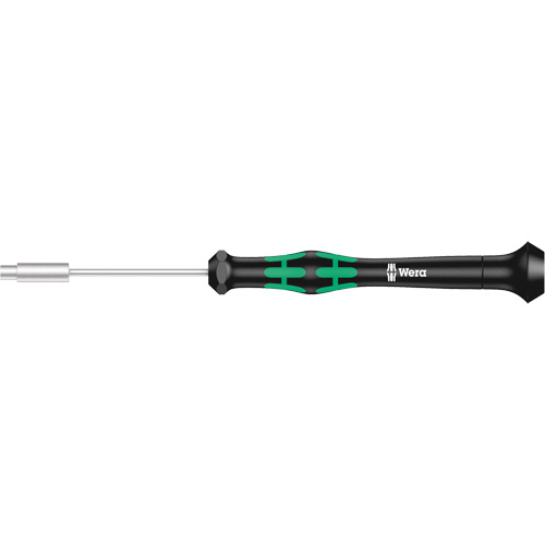 Micro Socket Screwdriver, 3.0 mm Drive, 6-3/16" L, Non Magnetic - Wera Tools 05118114001