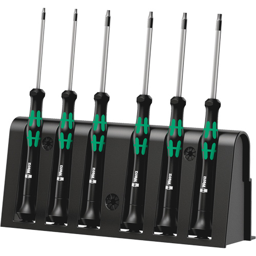 Precision Screwdriver Set, 6 Pcs. - Wera Tools 05118154001