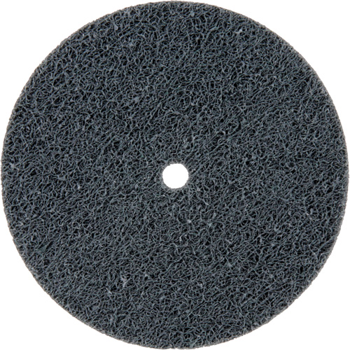 Standard Abrasives 500 Series Soft Density Unitized Wheels, 3" x 1/4", 1/4" Arbor, Fine Grit, Silicon Carbide - 3M STA-853235