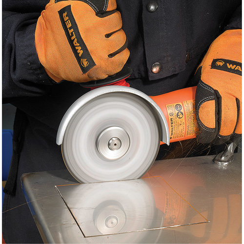 Meule &agrave; tronçonner Zip One, 5" x 1/32", Arbre de 7/8", Type 1, Alumine de zirconium, 12 200 Tr/min - Walter Technologies Pour Surface 11T552