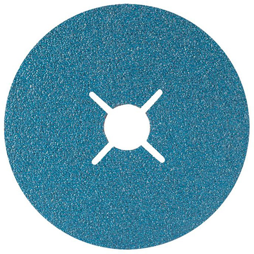 Topcut Sanding Disc, Zirconium, 80, 4-1/2" Dia x 7/8" Arbor - Walter Surface Technologies 15P508