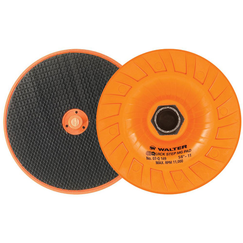 Quick-Step Mega-Grip Backing Pad - Walter Surface Technologies 07Q149