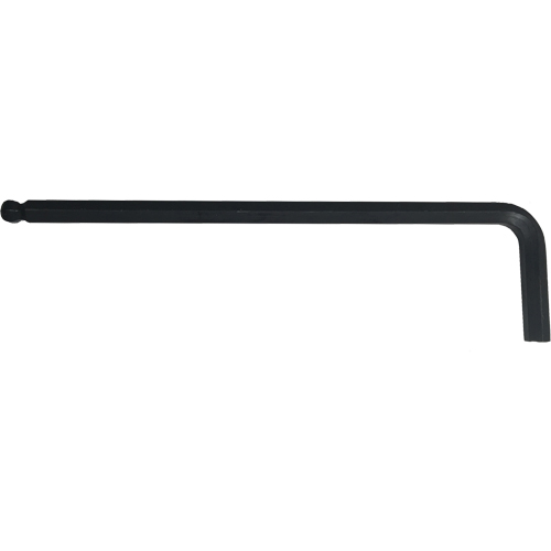 Balldrive Hex Key, Hex End, 2.5 mm x 3.48" L, L Shape - Eklind 18605
