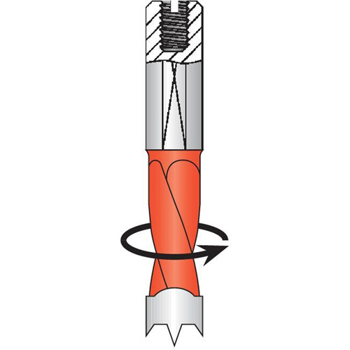 Dowel Drill, Carbide - Dimar BKP-14-57L