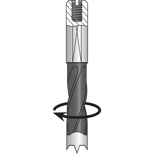 Dowel Drill, Carbide - Dimar BKP-15-70R