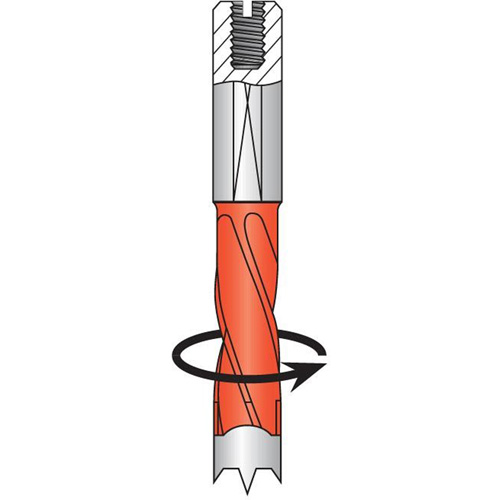 Dowel Drill, Carbide - Dimar BKP-3/8-70L