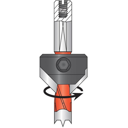 Countersinks, 18 mm, Carbide - Dimar K8L