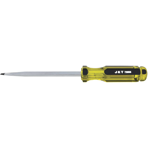SDS-6S Tournevis &agrave; manche &eacute;largi, 1/4", 6" lo, Prise Plastique - JET 720356