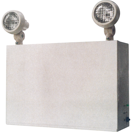 Lampes de secours Nova, Acier, DEL, 120 V - 347 V - Beghelli NV1272/2SR/5WLED