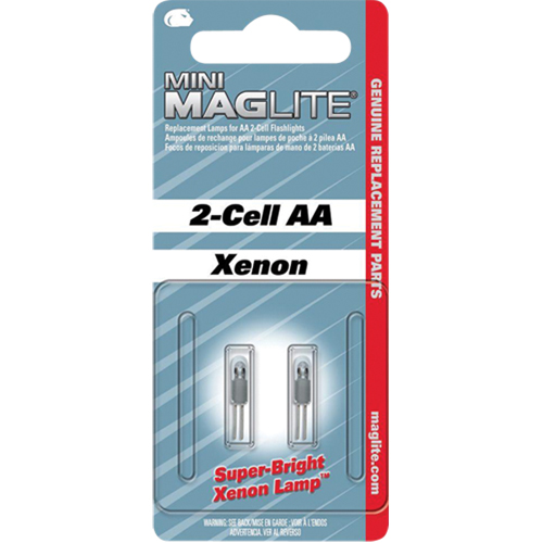 Ampoule de rechange pour lampe de poche Mini MagliteAAA &agrave; 2 piles - Maglite LM2A001