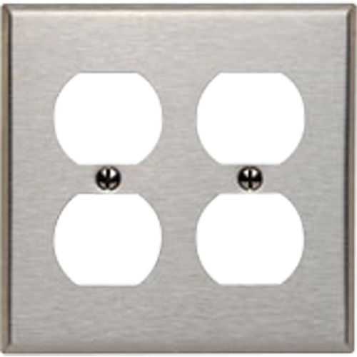 2-Duplex Receptacle Wallplate - Leviton 84016