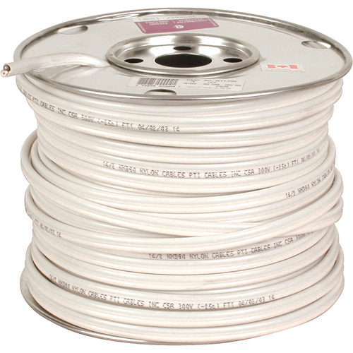 Fil NMD90 14/3, Plein Type de fil, 0,346" dia ext., 14 AWG, 246' lo - PTI Cables Inc. NMD90 14/3-75M