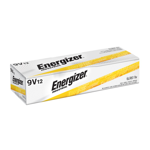 Alkaline Industrial Batteries, 9 V - Energizer EN22