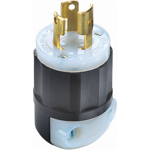 Industrial Grade Locking Device, Nylon, 15 Amps, 125 V, L5-15P - Leviton 4720-C