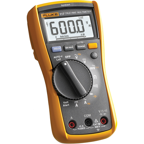 117 Digital Multimeters, AC/DC Voltage, AC/DC Current - Fluke 117/EFSP
