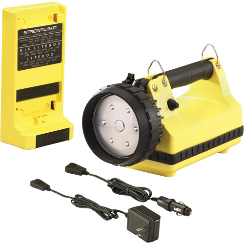 E-Flood&reg; LiteBox&reg; Lanterns, LED, 615 Lumens, 8 Hrs. Run Time - Streamlight 45821