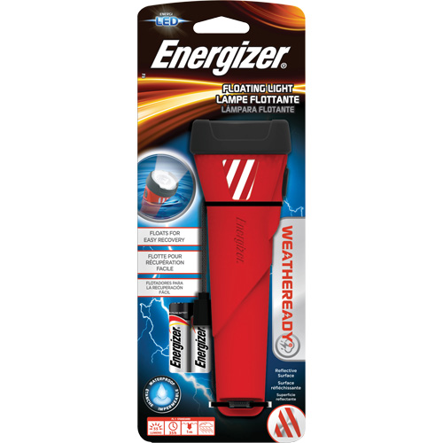 Lampe de poche flottante Weatheready, DEL, 55 lumens, Piles AA - Energizer WRWP21E