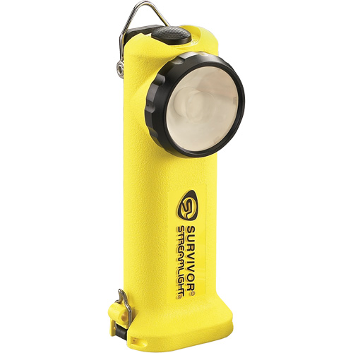 Survivor&reg; Flashlight, LED, Rechargeable/AA Batteries, Nylon Polymer - Streamlight 90510