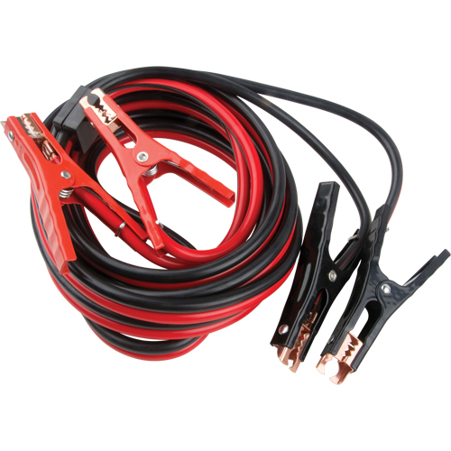 C&acirc;ble de survoltage, 4 AWG, 400 A, C&acirc;ble 20' - Outils Aurora 