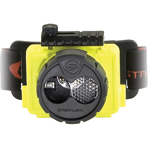 Lampe frontale Double Clutch USB, DEL, 125 lumens, 3,5 hres de fonctionnement, piles Rechargeable - Streamlight 61602