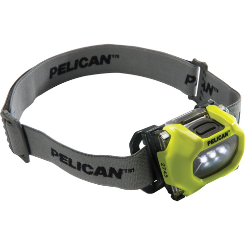 Lampe frontale 2745, DEL, 33 lumens, 20 hres de fonctionnement, piles AAA - Pelican 027450-0103-245