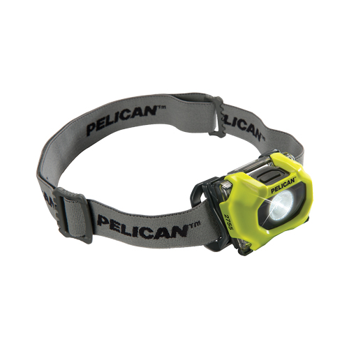 Lampe frontale 2755, DEL, 72 lumens, 6 hres de fonctionnement, piles AAA - Pelican 027550-0103-245
