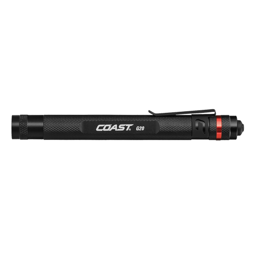 G20 Penlight, LED, 36 Lumens, Aluminum Body, AAA Batteries, Included - Coast 20254