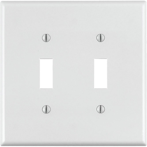 Plaque murale pour commutateur &agrave; bascule - Leviton 80709-W
