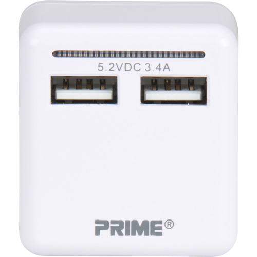 Prime&reg; High-Speed USB Charger - Prime PBUSB340