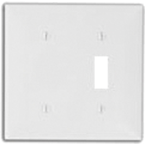 Combinaison plaque murale vide et basculeur - Leviton 80706-W