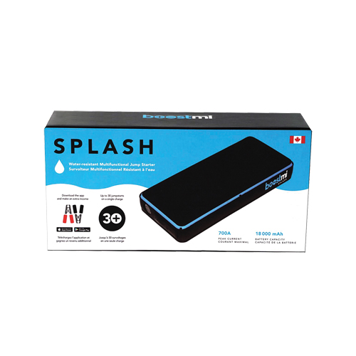 Survolteur multi-fonction Splash - Boostmi BMS01-B